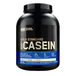 Proteína en Polvo 100% Casein Gold Standard Optimum Nutrition 4lbs 53 Servicios